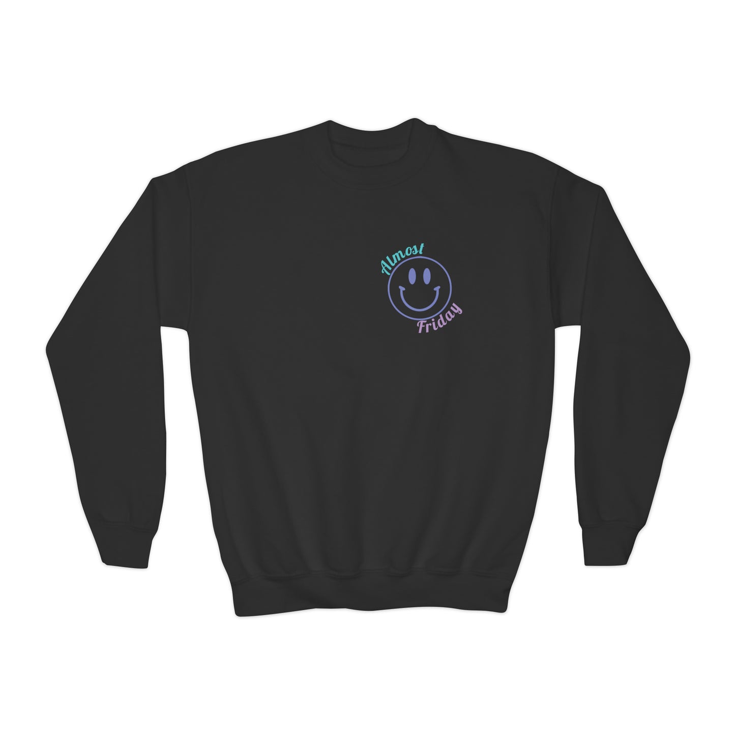 Youth Pastel Almost Friday Sweatshirt