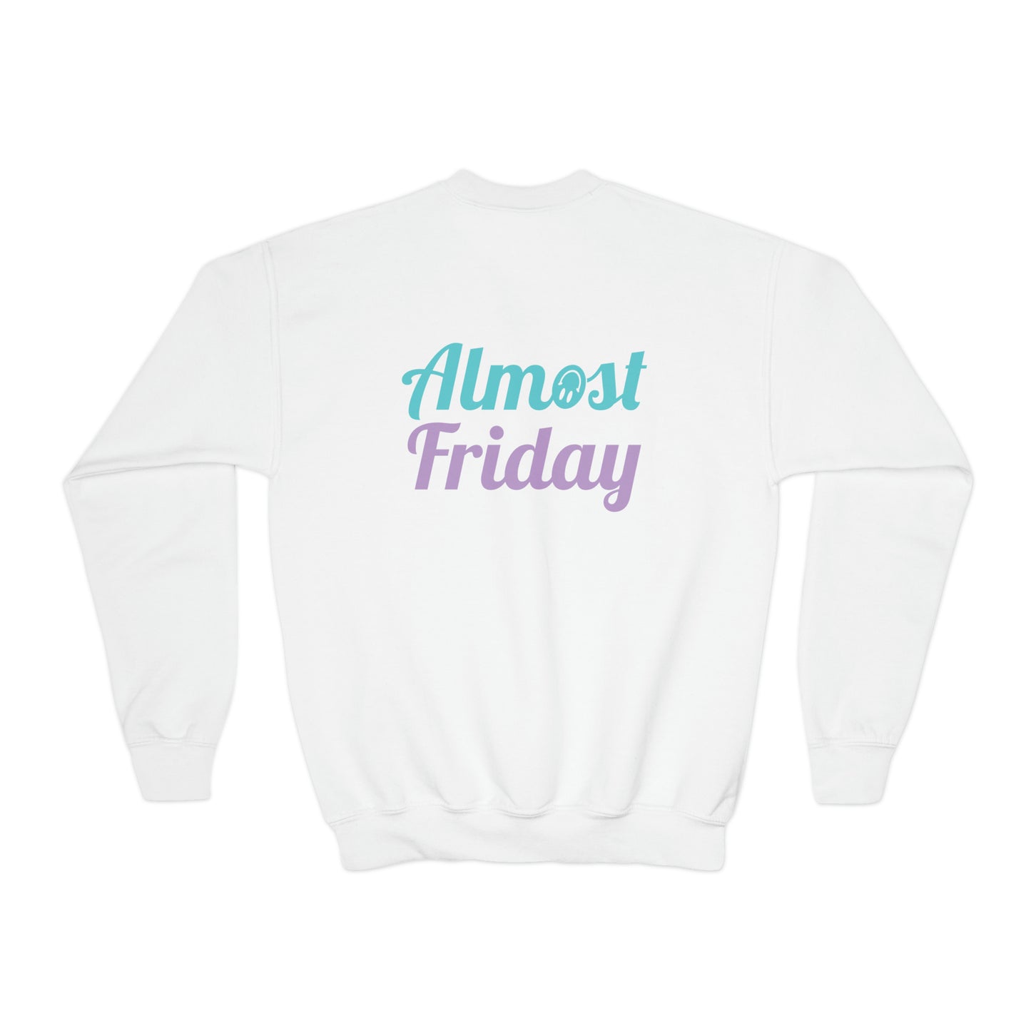 Youth Pastel Almost Friday Sweatshirt