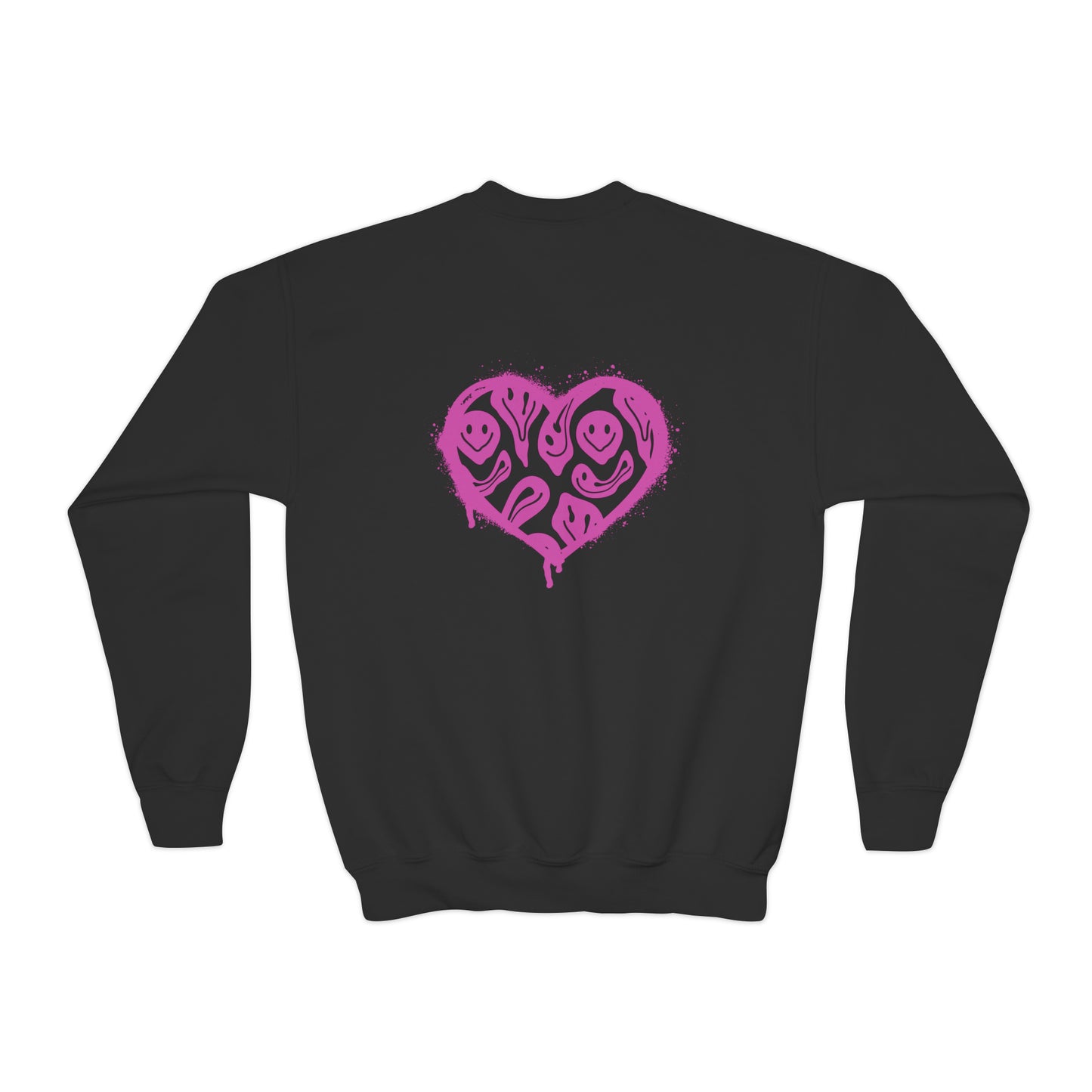 Youth Make My Heart Splatter Sweatshirt