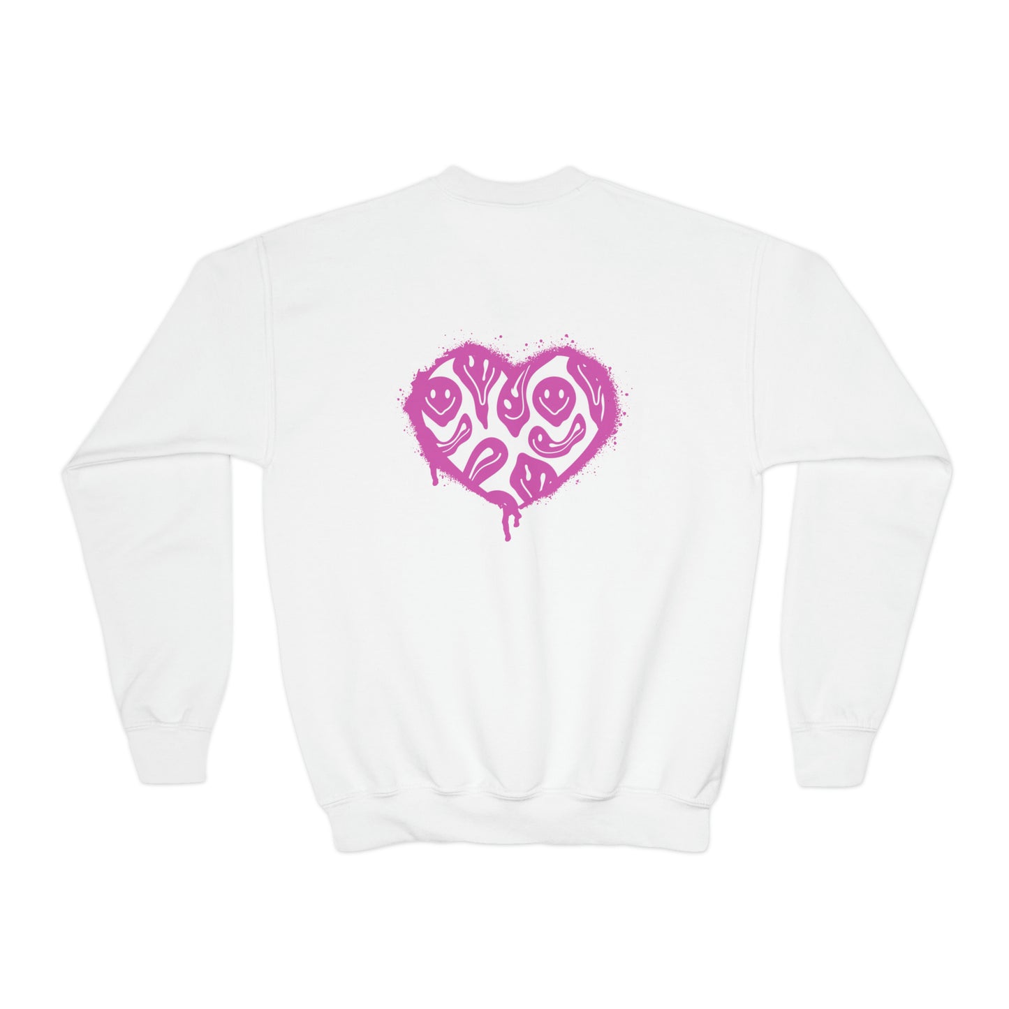 Youth Make My Heart Splatter Sweatshirt