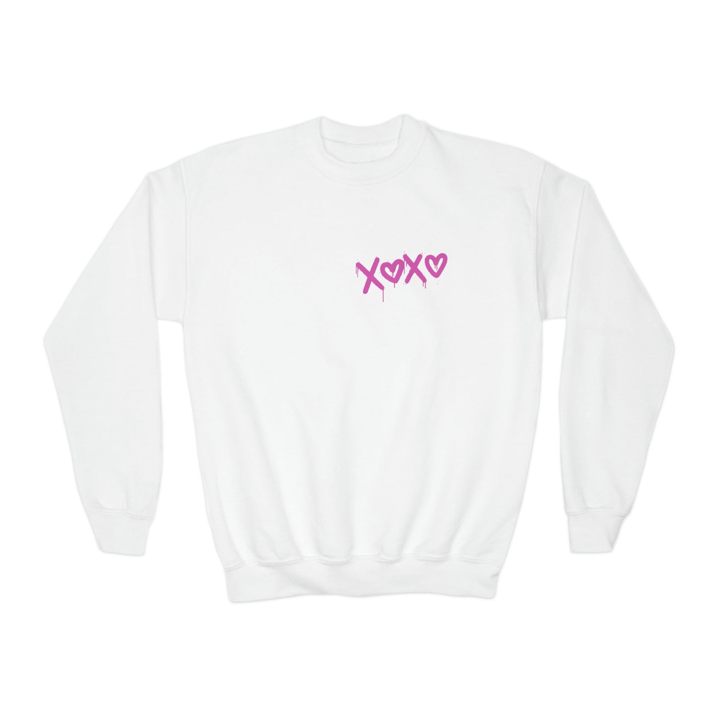 Youth Make My Heart Splatter Sweatshirt