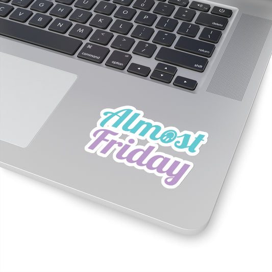 Pastel Almost Friday Sticker