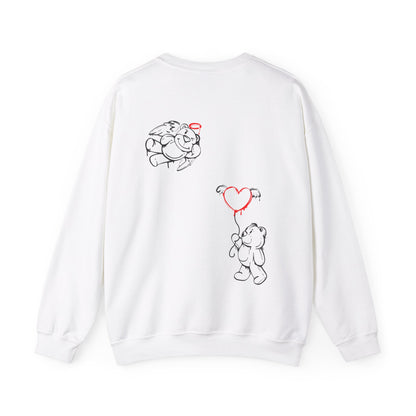 Tic Tac Toe Valentine Sweatshirt (Single Color)